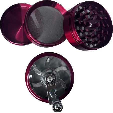 Chengxin Grinder 60mm Rot