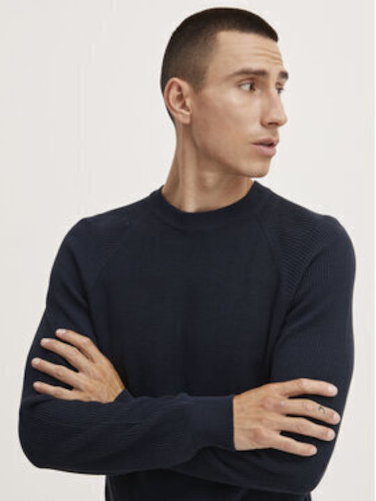 Long Sleeve Sweater Navy Blue