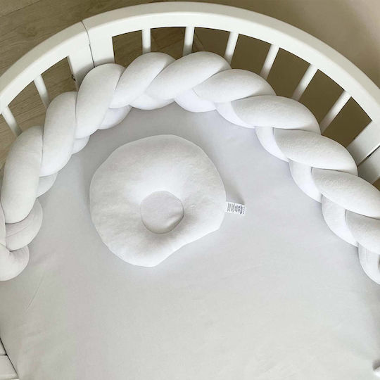 IngVart Πάντα Πλεξούδα Εσωτερική White 16x240cm