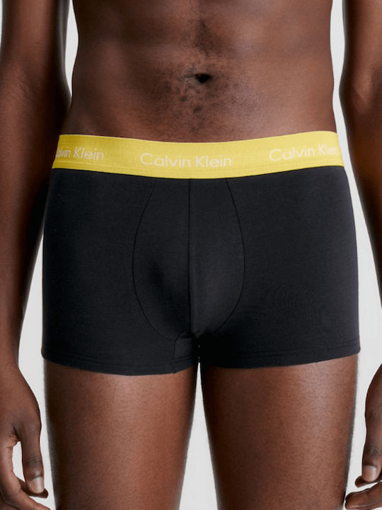 Calvin Klein Boxeri pentru bărbați Black cu modele 3Pachet