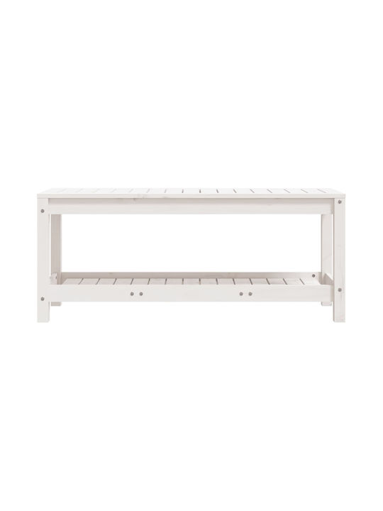 Masiv Bancă Exterior Lemnos 108x35x45cm