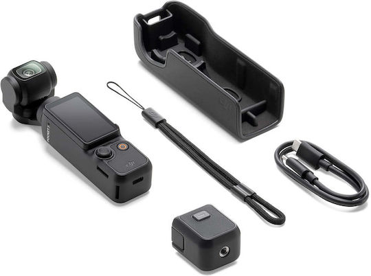 DJI Osmo Pocket 3 Action Camera 4K Ultra HD with Touch Screen 2" and Wi-Fi Black