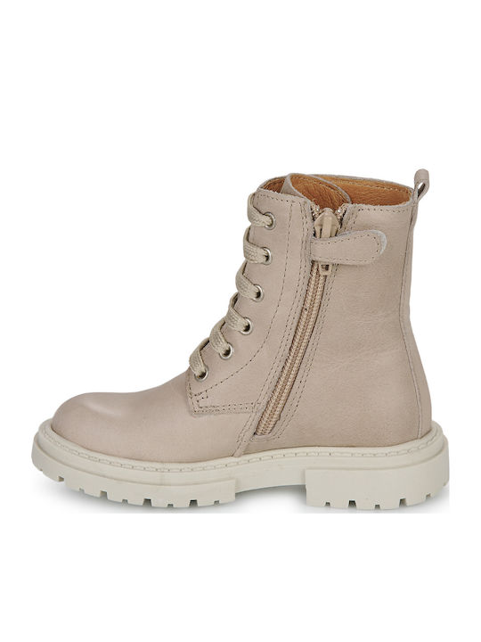 Kids Boots with Zipper Gray