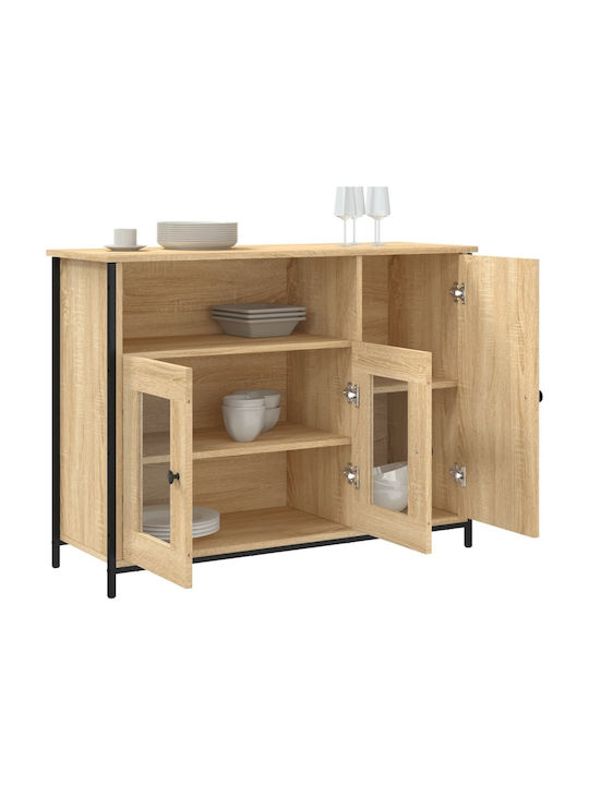 Bufet Stejar Sonoma 100x35x75cm