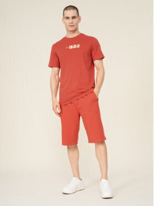 Sportliche Herrenshorts Red