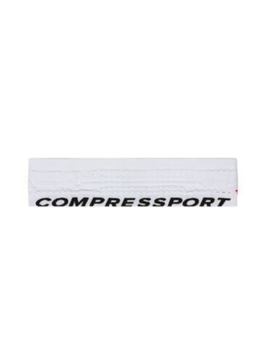 Compressport Thin Athletic Headband White