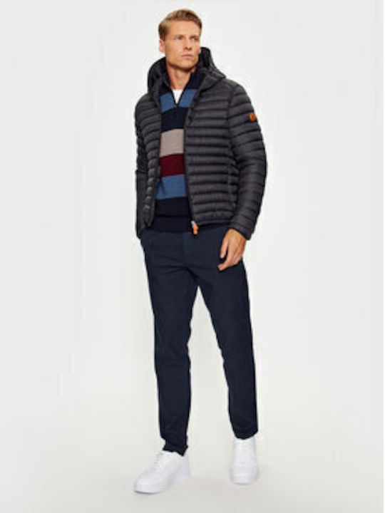 Donald Winter Jacke Puffer Schwarz
