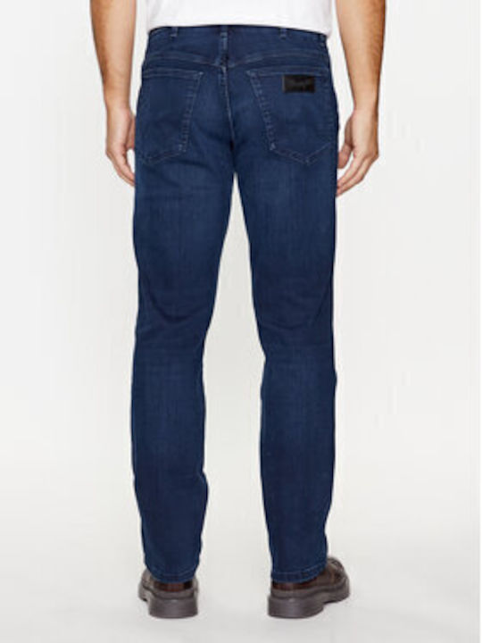 Texas Men's Jeans Pants Elastic Blue