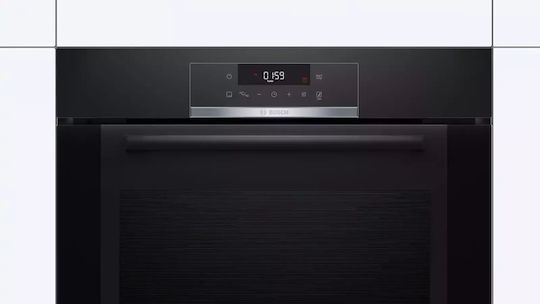 Bosch Φούρνος άνω Πάγκου 71lt Π59.4εκ. Μαύρος