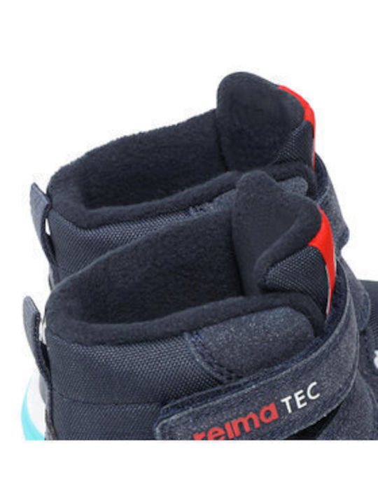 Kinder-Schneestiefel Marineblau