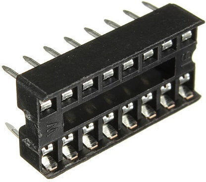 Ic 16 Pin Pitch 2.54mm Βάση IC 771