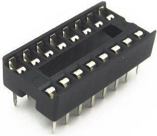 Ic 16 Pin Pitch 2.54mm Βάση IC 771