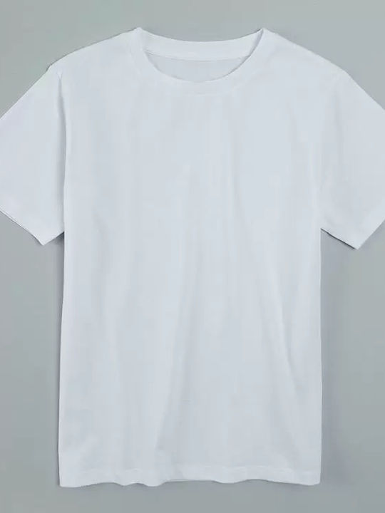 Diana Men's Undershirt Short-sleeved in White Color