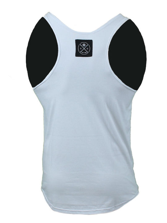 Men's Short Sleeve Undershirt White