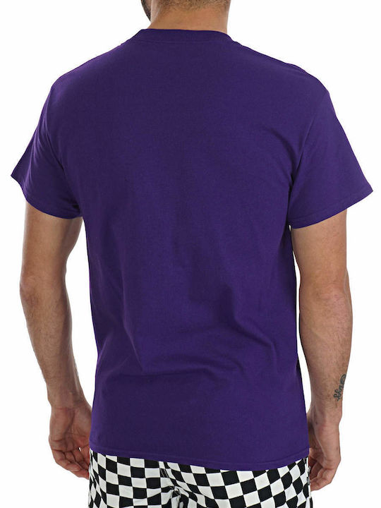 Diamond Supply Diamond 3 Dmnd Men's Short Sleeve T-shirt Purple