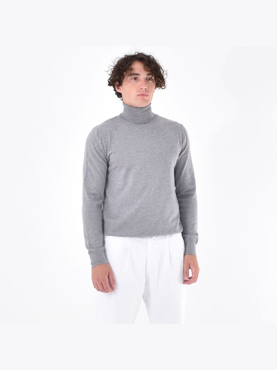 Aris Tsoubos Men's Blouse Turtleneck Grey.