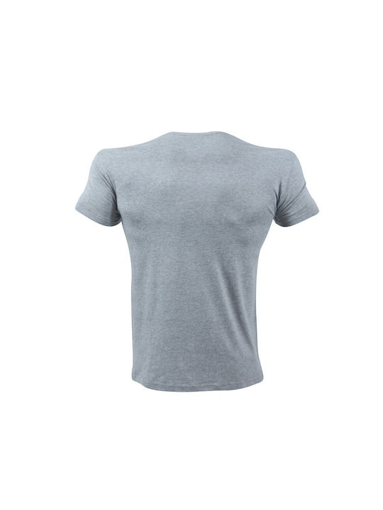 H&S Herren Sport T-Shirt Kurzarm Gray