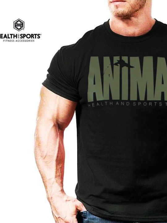 Αθλητικό T-shirt Μαύρο