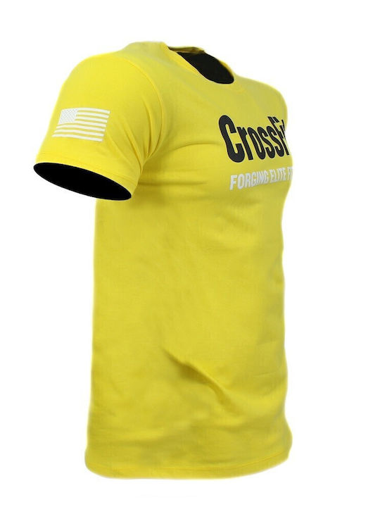Sportliches T-Shirt Gelb