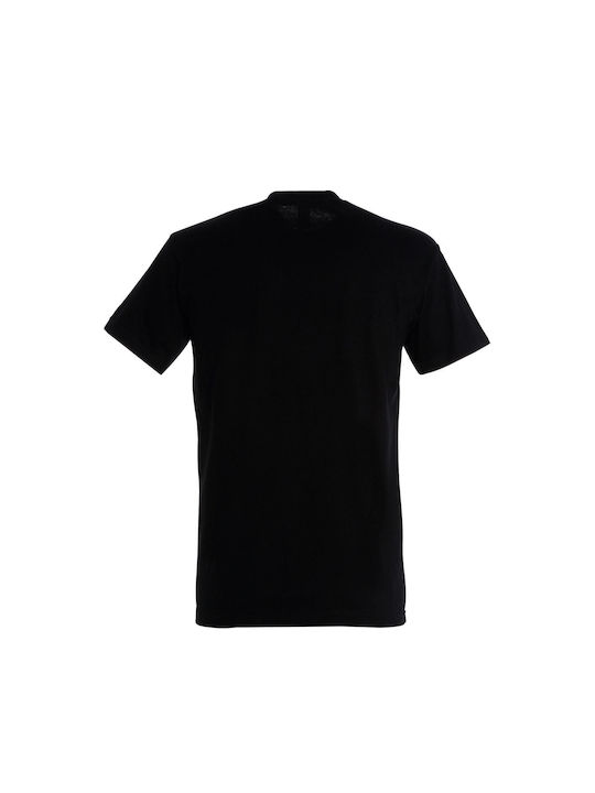 T-shirt Bărbătesc cu Mânecă Scurtă Black