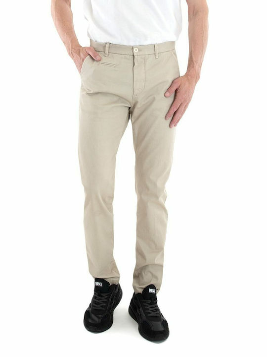 Uniform Jeans Uniform Charlie Men's Trousers Chino in Regular Fit Beige