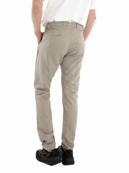 Uniform Jeans Uniform Charlie Men's Trousers Chino in Slim Fit coffee