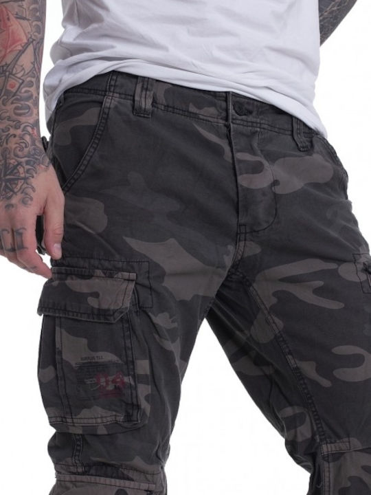 Airborne Slimmy Pantaloni cu Croială Slim Multicolor