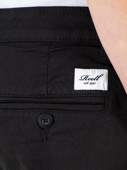 Flex Men's Trousers Chino Regular Fit Black