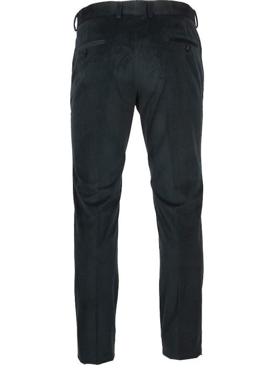 Pantaloni Chino cu Croială Slim Blue
