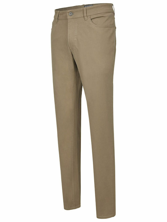 Hattric Nos Men's Trousers Elastic Brown