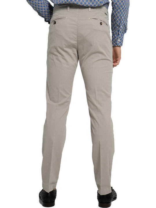 Men's Trousers Chinos Elastic Beige