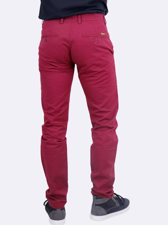 Trousers Chino Burgundy