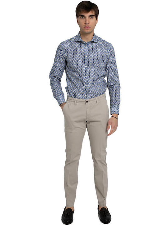 Men's Trousers Chinos Elastic Beige