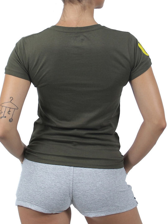 Γυναικείο T-shirt Χακί
