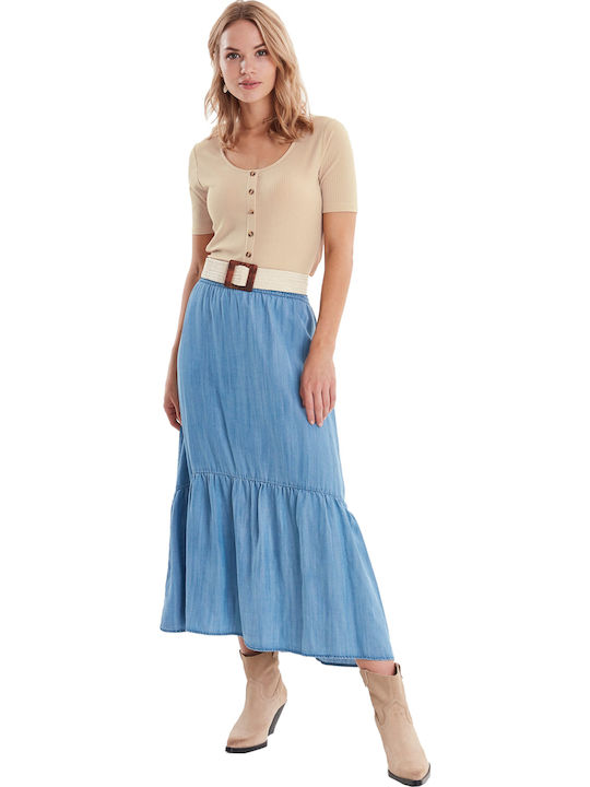 Women's Summer Blouse Short Sleeve 80244/CEMENT