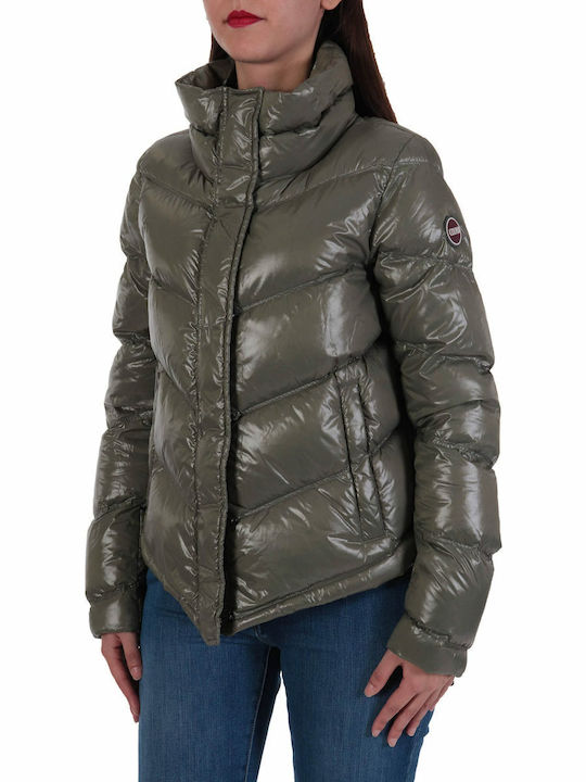 Colmar Women's Short Puffer Jacket for Winter Λαδί