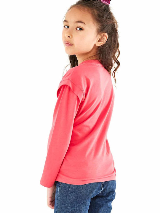 Kids' Shirt Long Sleeve Fuchsia