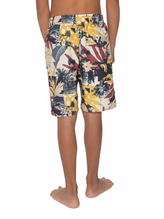 Protest Prtstijn Kids Beachshorts Night Costum de baie pentru copii Pantaloni scurți de înot Albastru deschis