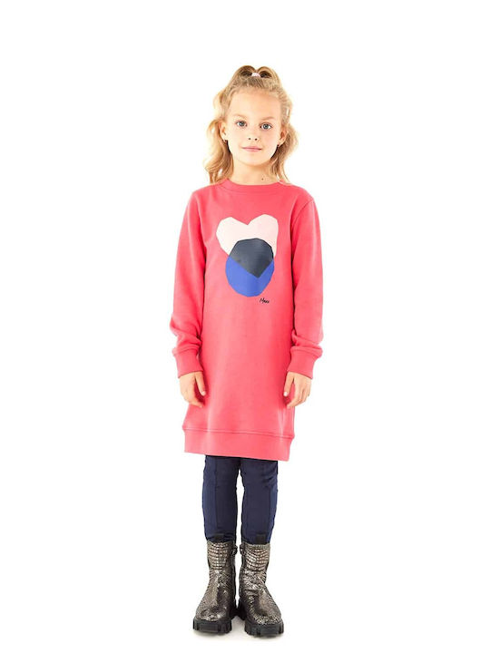 Mexx Sweatshirt Kids Dress Long Sleeve Pink