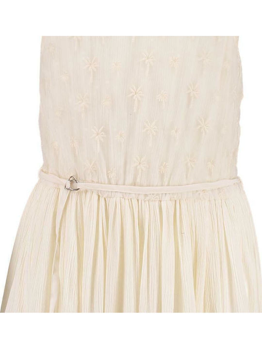 Dress Kinderkleid Ärmellos Weiß