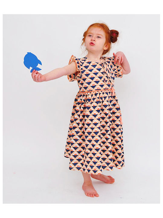 Rochie pentru Copii Mâneca scurta Multicolor