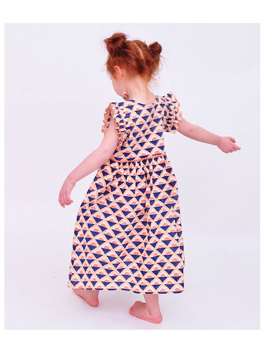 Rochie pentru Copii Mâneca scurta Multicolor