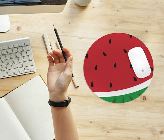 Koupakoupa Watermelon Mouse Pad 200mm Red