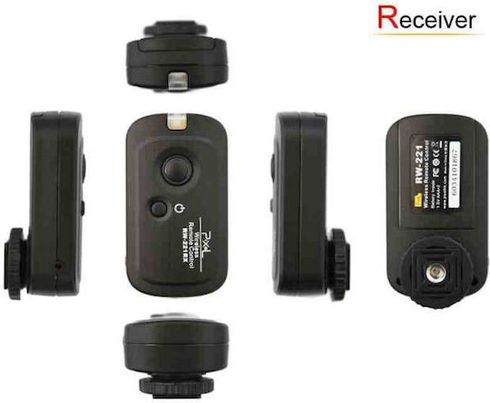 Pixel Pixel Shutter Release Wireless Rw-221/dc2 Oppilas Τηλεχειριστήριο