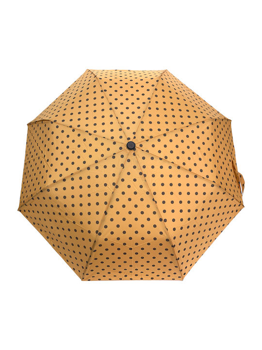 Perletti Umbrelă de ploaie Compact Yellow