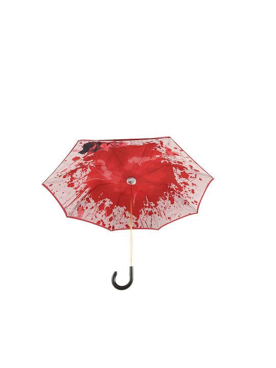 Emme Regenschirm Kompakt Rot
