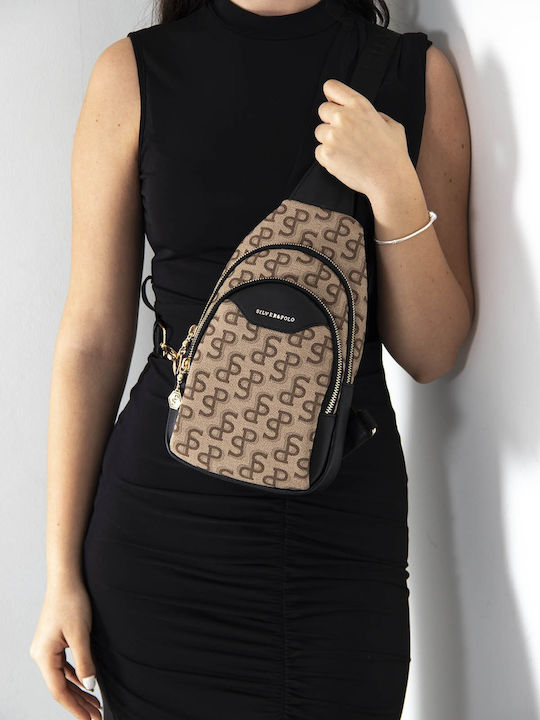 Damentasche Rucksack Silber