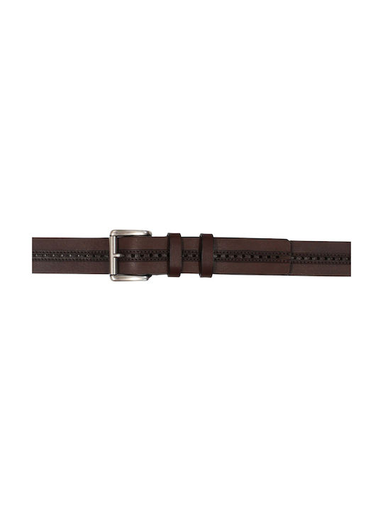 Men's Leather Belt Brown