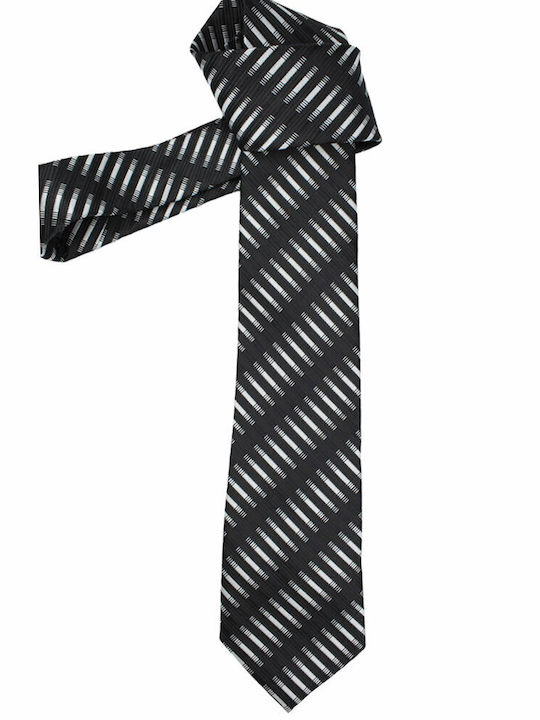 Synthetic Men's Tie Printed Black