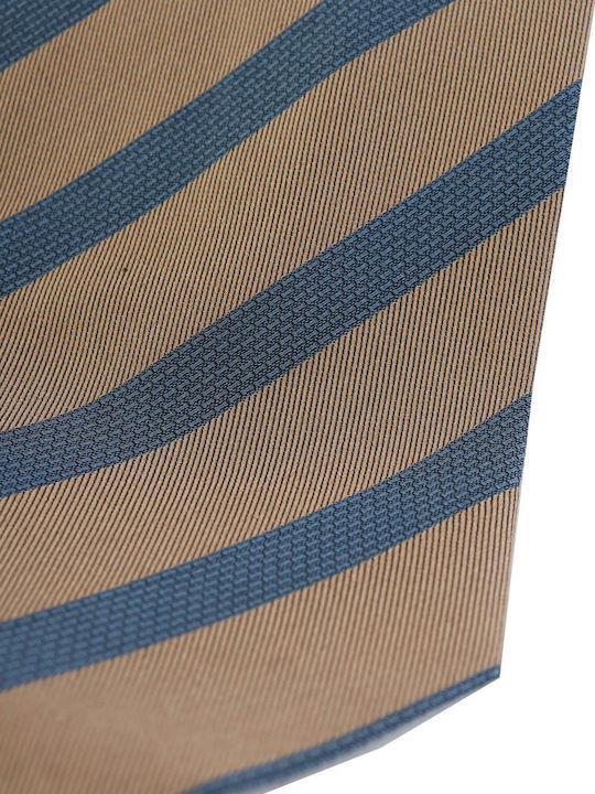 Emporio Armani Silk Men's Tie Printed Brown